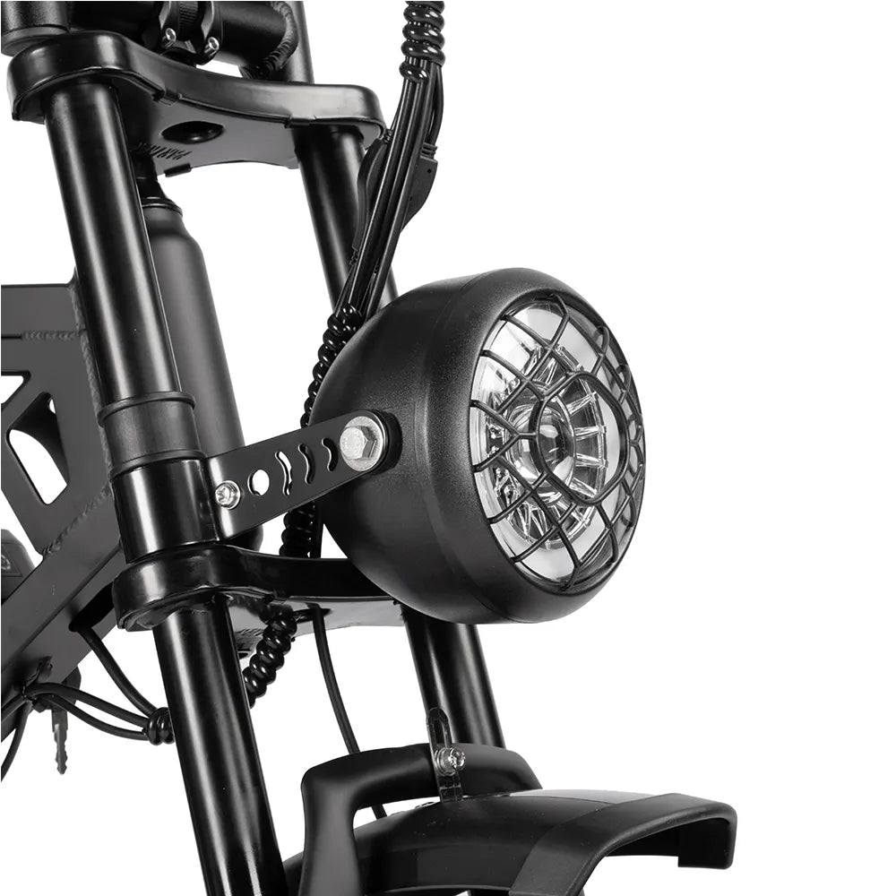 V20 Pro Fatbike zonder Bagagedrager (Zwart)